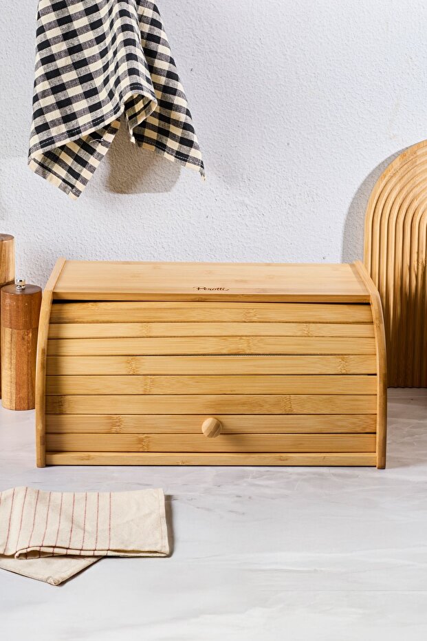 STD Grazia Bambu Demonte Ekmek Dolabı - 2