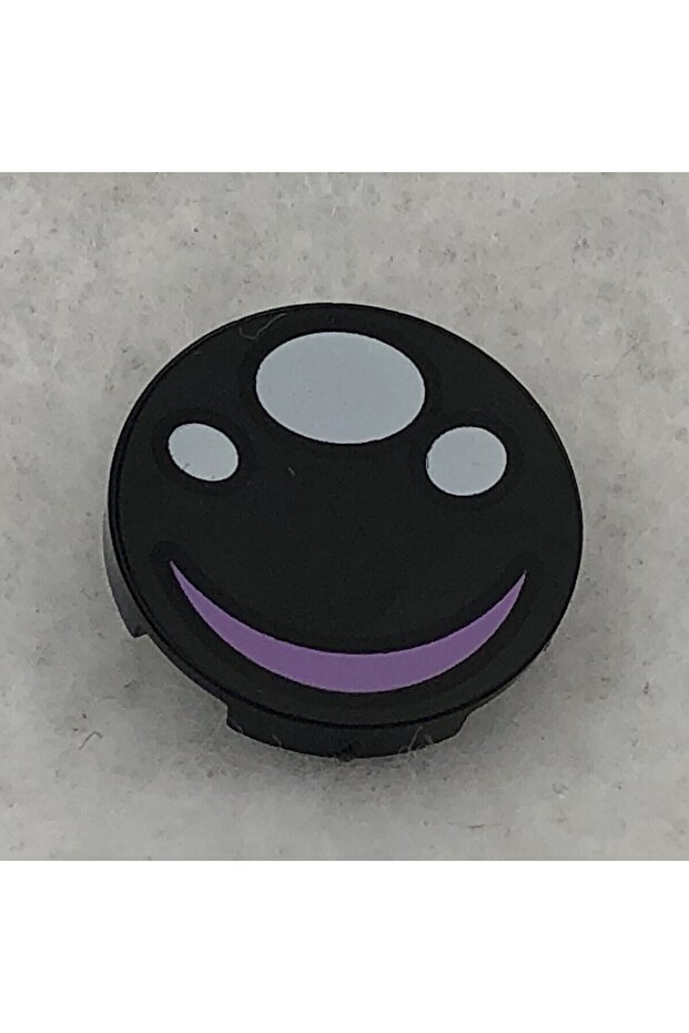 Orjinal Custom Moc Aksesuar Creator Tile 2 X 2 Baskılı Yuvarlak Fayans Canavar Robot Göz 2 Adet - 1