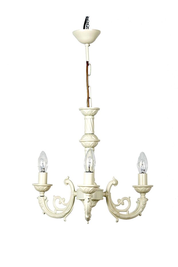 Avize Krem 3 Kollu - 1