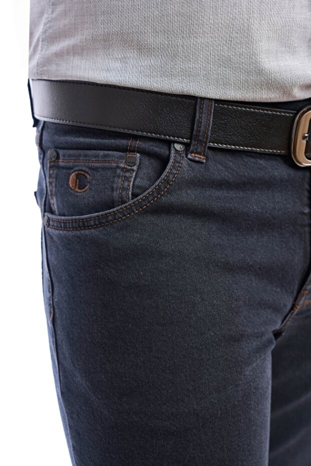 Blugi barbati Rodos, regular, Anthracite Gray - 5