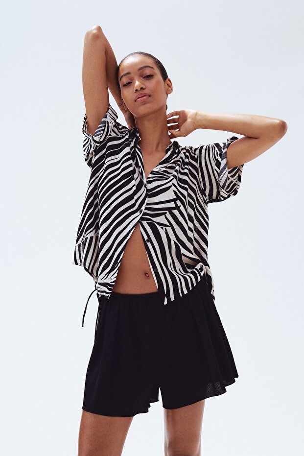 Krinkle Viskoz Gömlek - 2