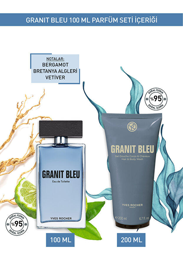 Granit Bleu 100 ml Parfüm Seti - 2