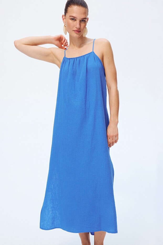 Muslin Plaj Elbisesi - 2