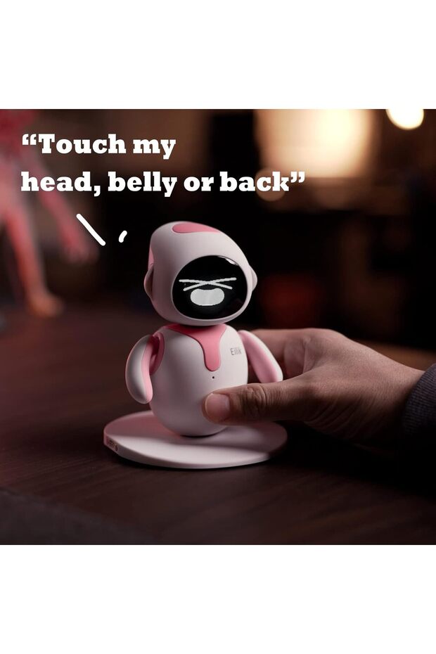 Eilik Pembe Robot Evcil Hayvan Robotu - 4