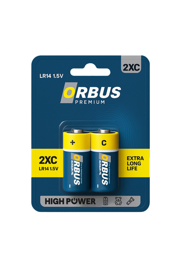 2'li Blıster Alkalin Orta Pil - 1