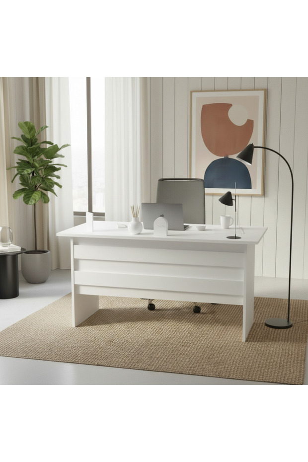 Vario A Ofis Çalışma Masası Beyaz - 3