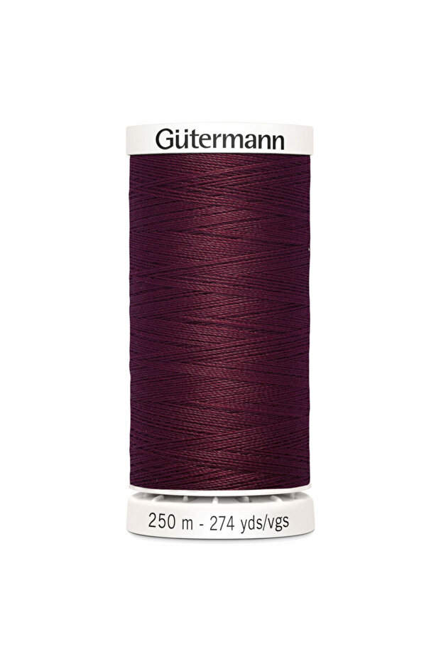 خيط خياطة Gütermann 250 m 369 أحمر كلاريت 100% بوليستر