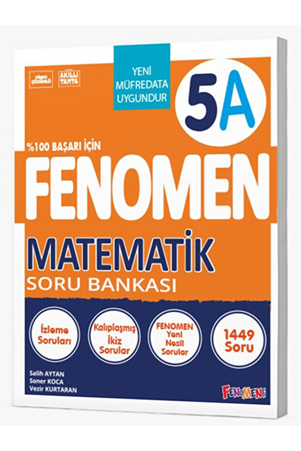 fenomen okul FENOMEN 5 MATEMATİK (A) SORU BANKASI