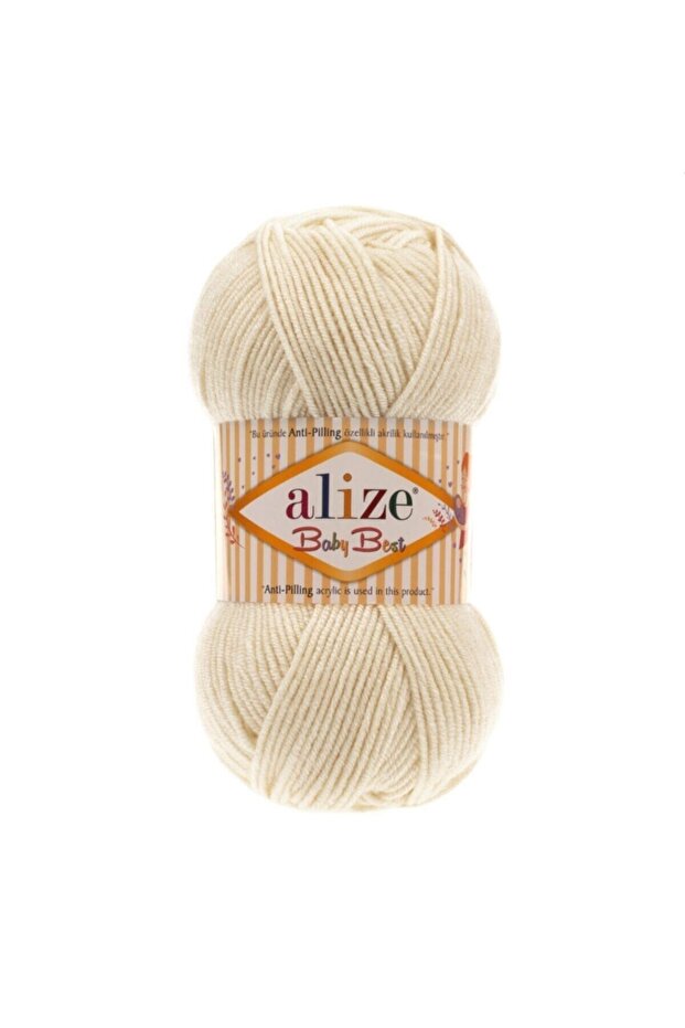 5 Pieces Baby Best Bamboo Content Non-Scratching Baby Cardigan for Knitting Sweater 62 Cream