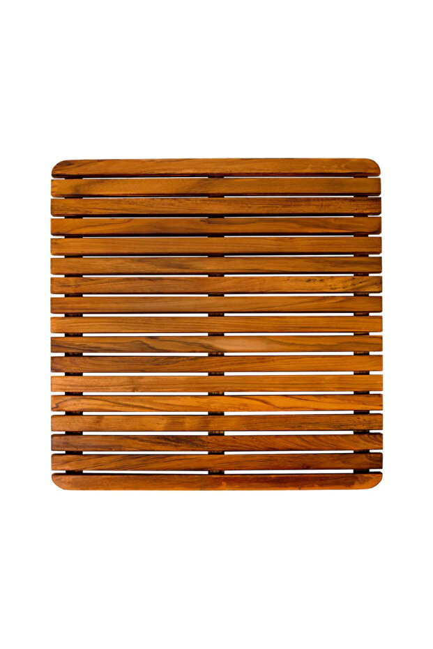 Teak Ağacından Hazır Masa Tablası – 70×70 cm - 1