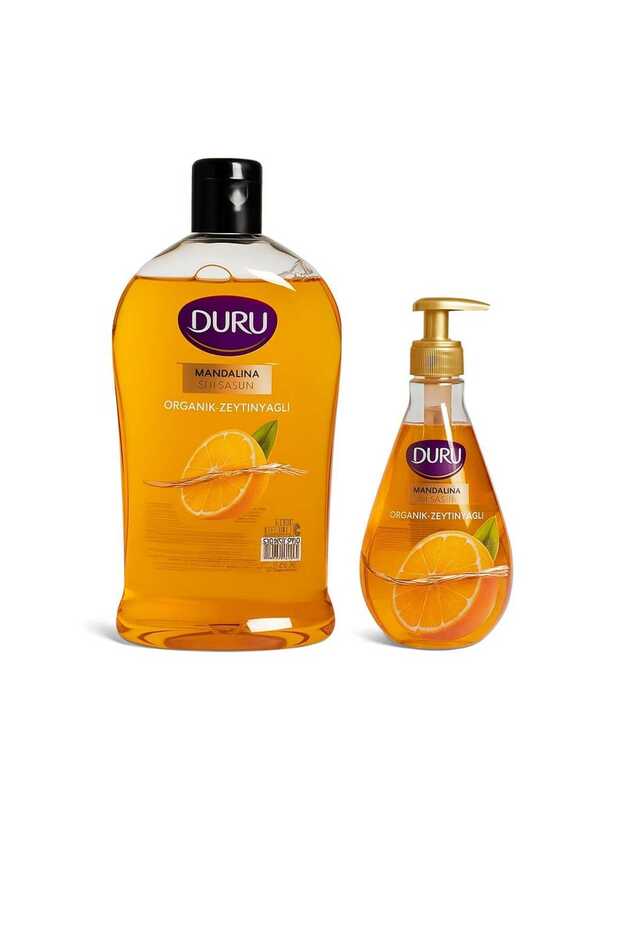 Organic Tangerine Liquid Soap 1.5 L + 500 ml
