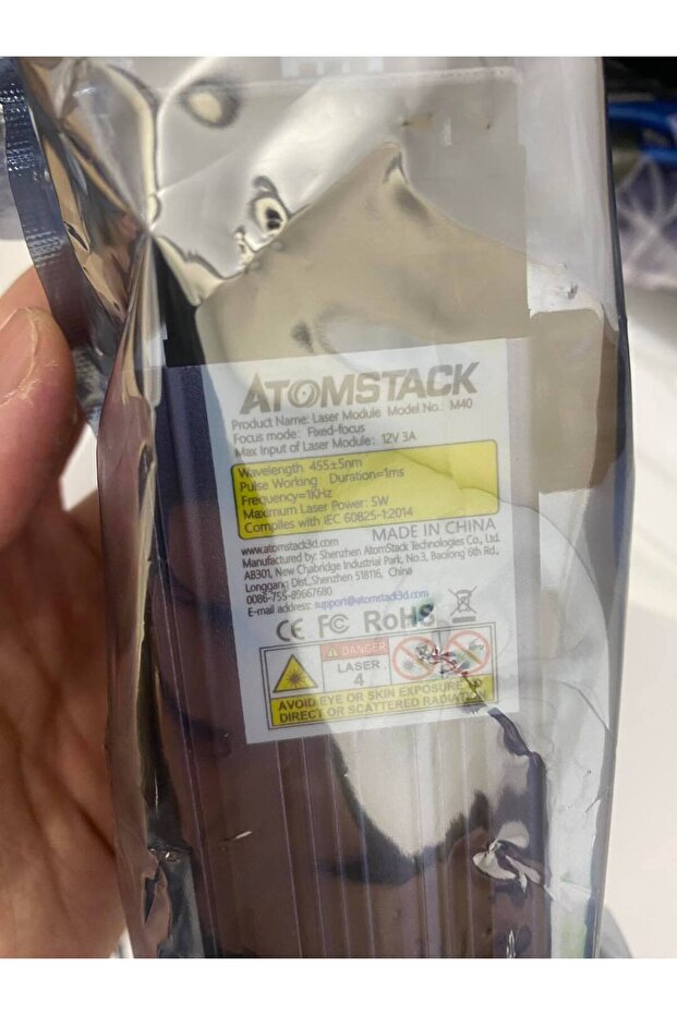 Atomstack A5 M40 40W Lazer Gravür Makinası - 7