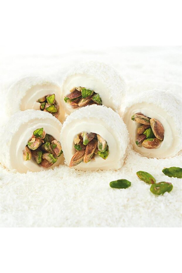 Sultan Antep Pistachio Wrapped Turkish Delight 500g