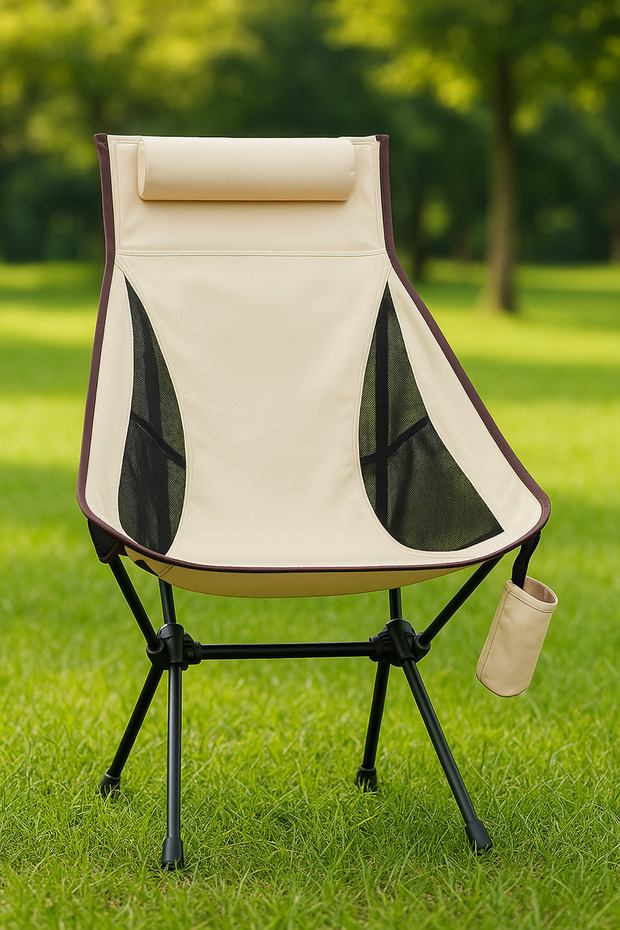 Pratik Kamp Sandalyesi Bej - 2