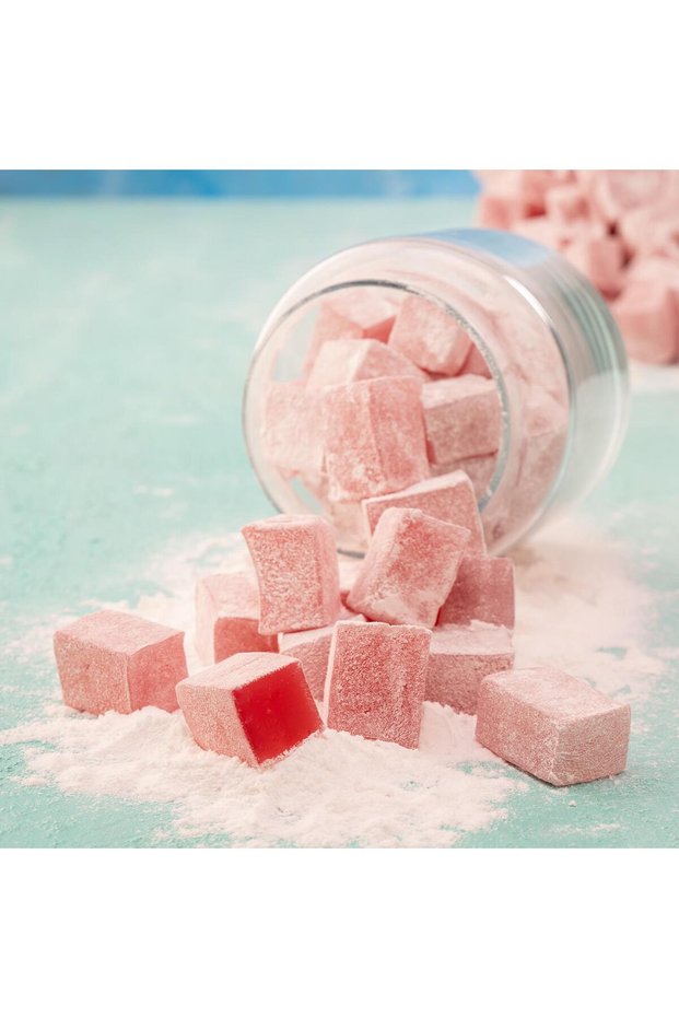 Rose Flavored Bulk Turkish Delight 500g