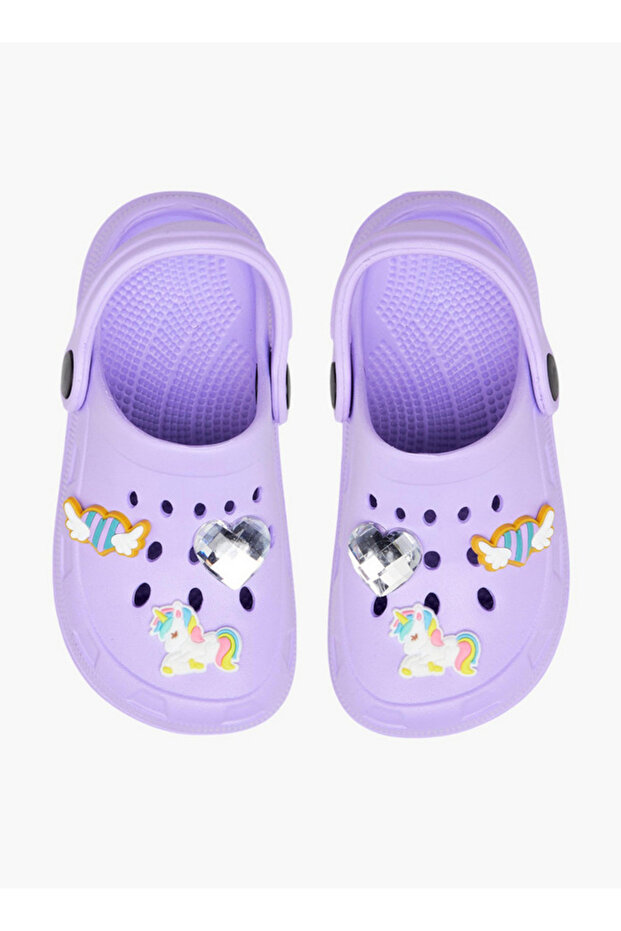 Unicorn Accent Clogs with Backstrap