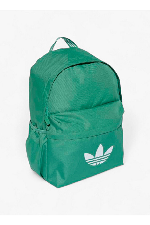 Logo Print Backpack with Adjustable Straps and Zip Closure - 42x13x30 cm - 3