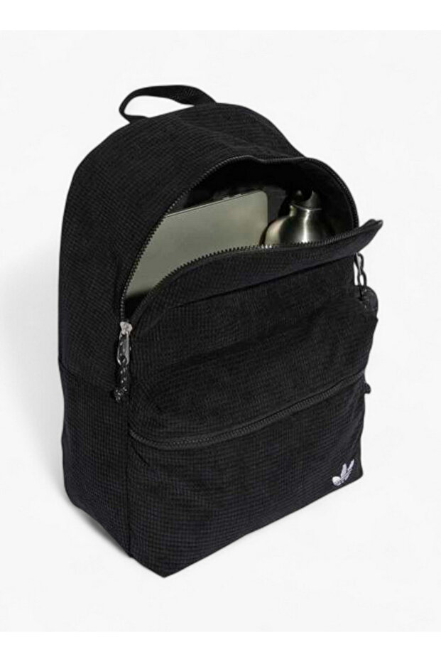 Textured Backpack with Adjustable Straps and Zip Closure - 42x13x30 cms - 4