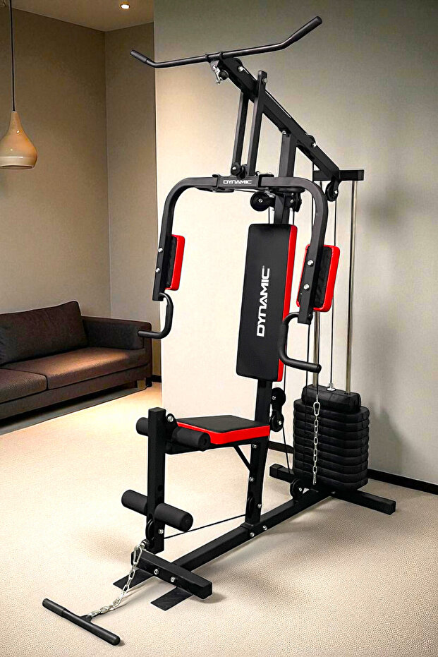 Dynamic 1001 Çalışma Istasyonu – 67 Kg Plaka Ağırlıklı - Daire Kapınıza Teslim Edilir
