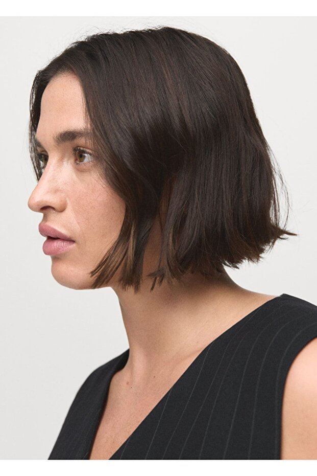 Kemerli çizgili tulum - 8