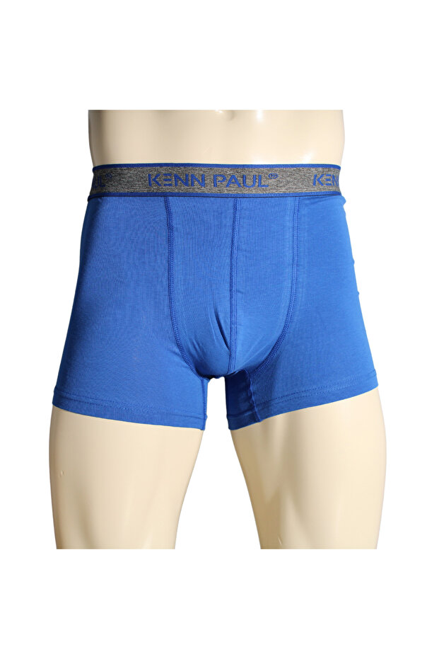 Erkek Sax Düz Pamuklu Lüks Boxer Yumuşak Kumaş - 2