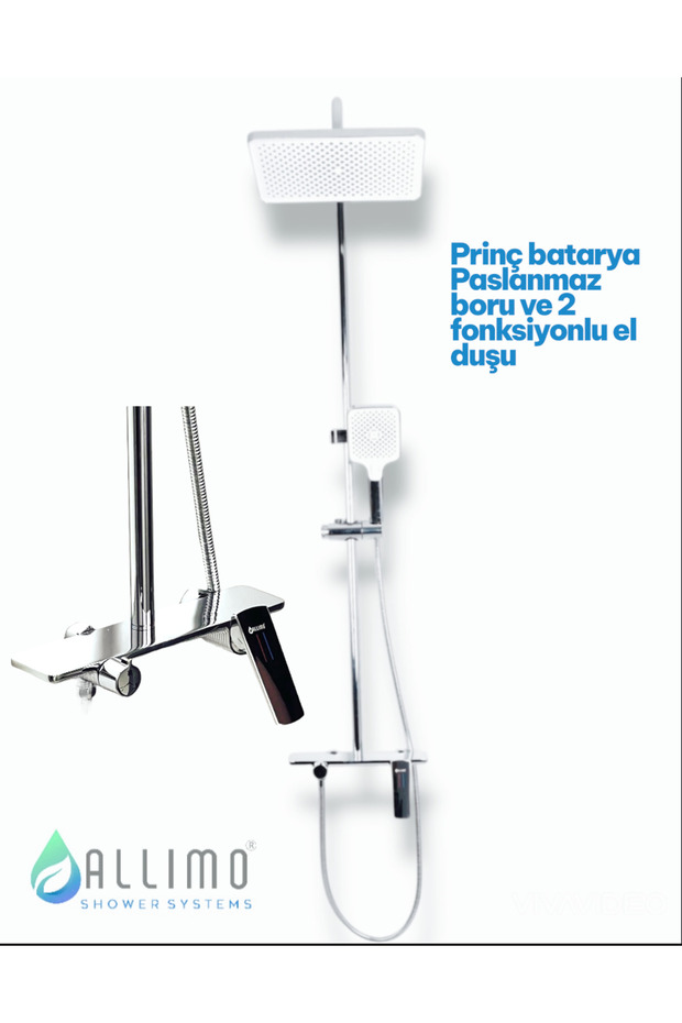 ALLIMO PRİNÇ BATARYA VE DUŞ SETİ TAKIM - 1