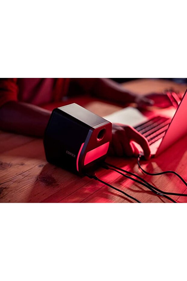 مكبرات صوت G2000 للألعاب باللون الأسود - 4