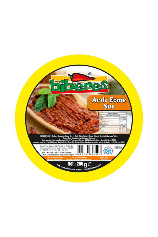 Acılı Ezme Sos - 4