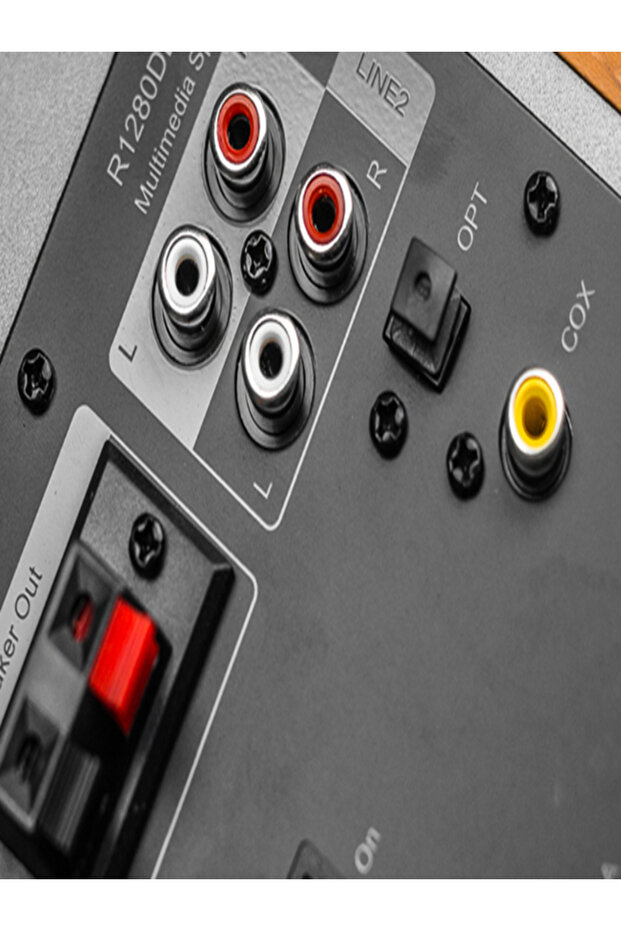 R1280DB Powered Bluetooth Bookshelf Speaker Optical Input Wireless Studio Monitor 4 Inch 42W - 4