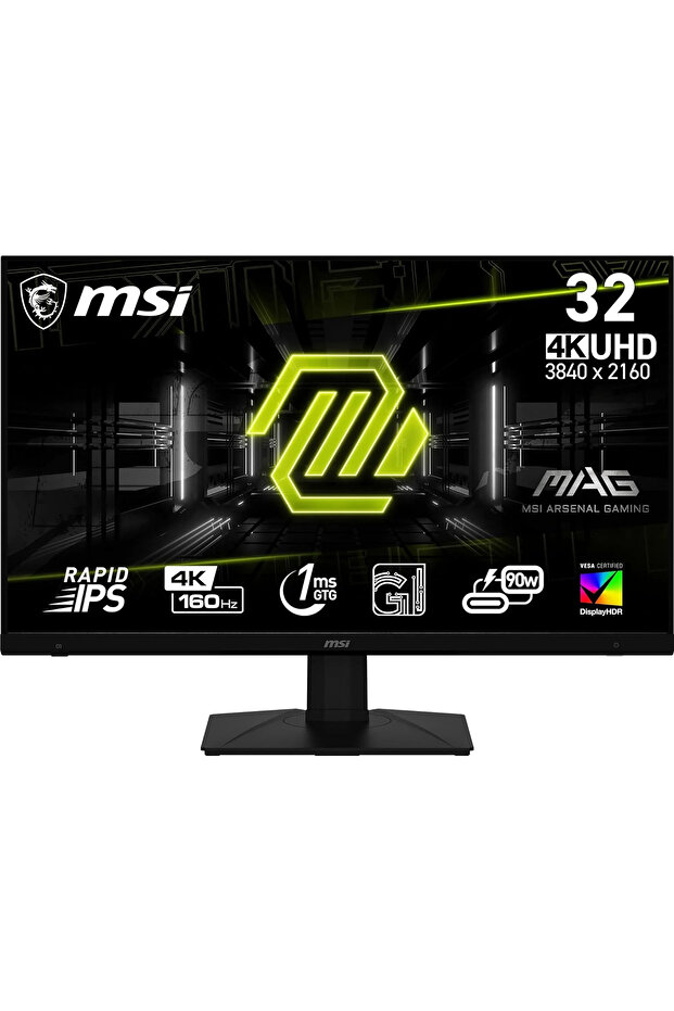 MAG 322UPF 32" 1ms 160Hz Freesync Premium UHD Rapid IPS Pivot Gaming (Oyuncu) Monitör - 1