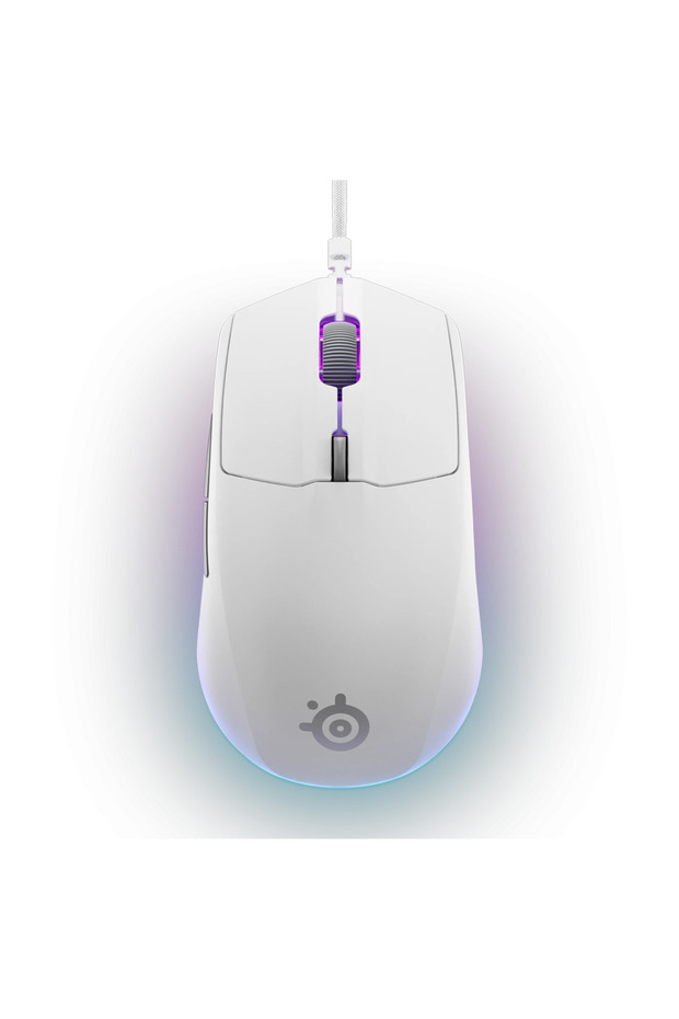 Rival 3 Gen 2 Optik 6 Tuş 8500DPI Beyaz Kablolu Gaming (Oyuncu) Mouse