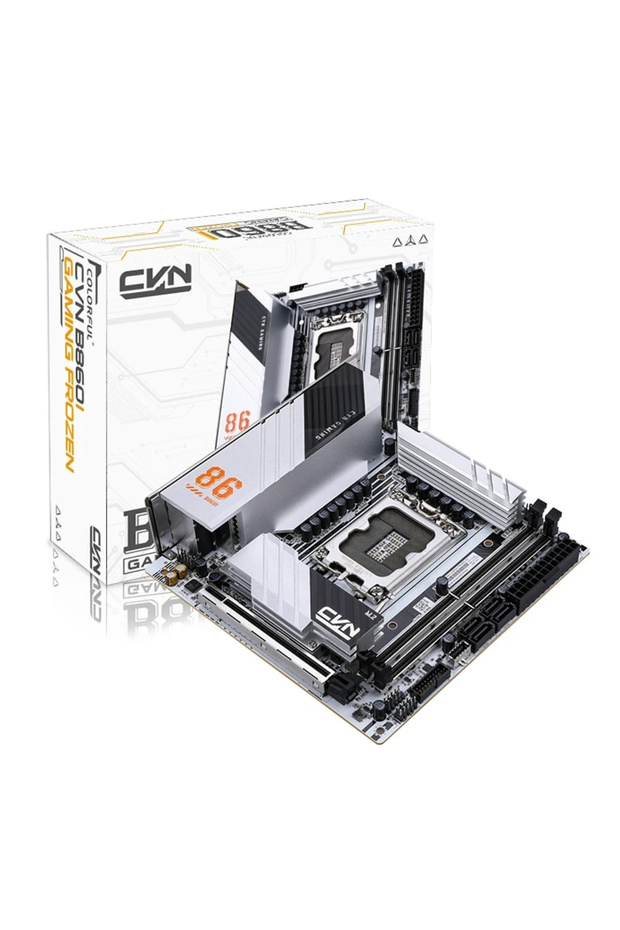 CVN B860I GAMING FROZEN V20 DDR5 8800MHz ITX Gaming (Oyuncu) Anakart - 1