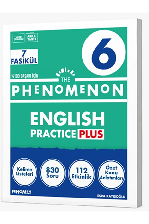 FENOMEN 6 THE PHENOMENON ENGLISH PRACTICE PLUS (7 FASİKÜL) - 1