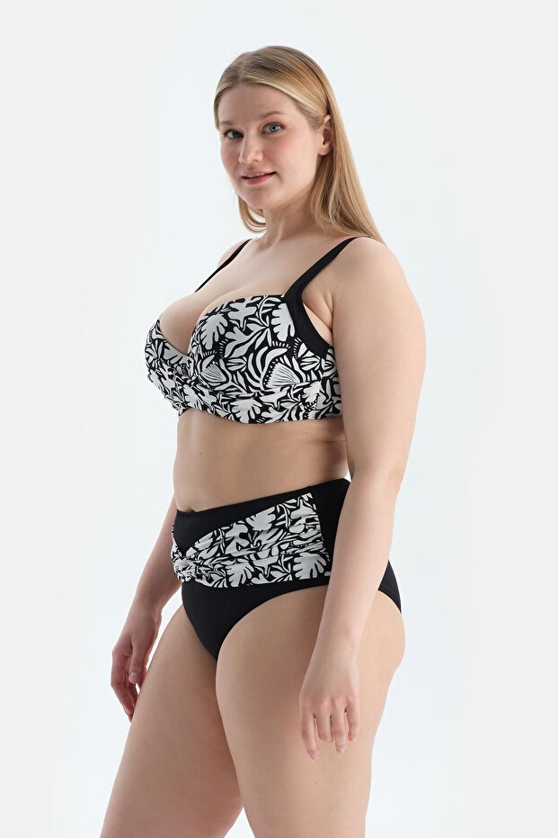 Multicolor Korseli Toparlayıcı Bikini Üst - 3