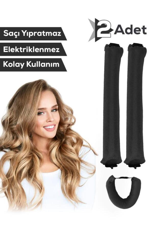 2-Piece Hair Styling Metal Hook Hair Curling Apparatus