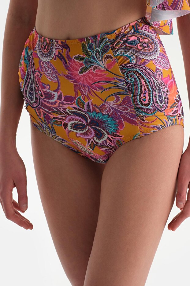 Mor Yüksek Bel Alt - 5