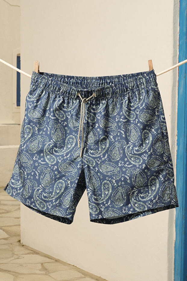 Multicolor Şal Des.Orta Şort - 1