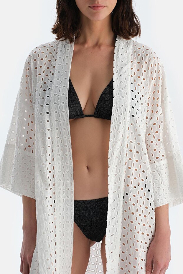 Beyaz Kimono - 5