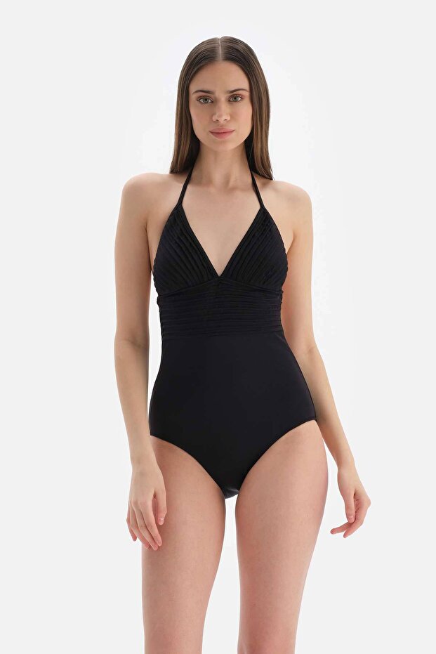 Siyah Üçgen Mayo - 6