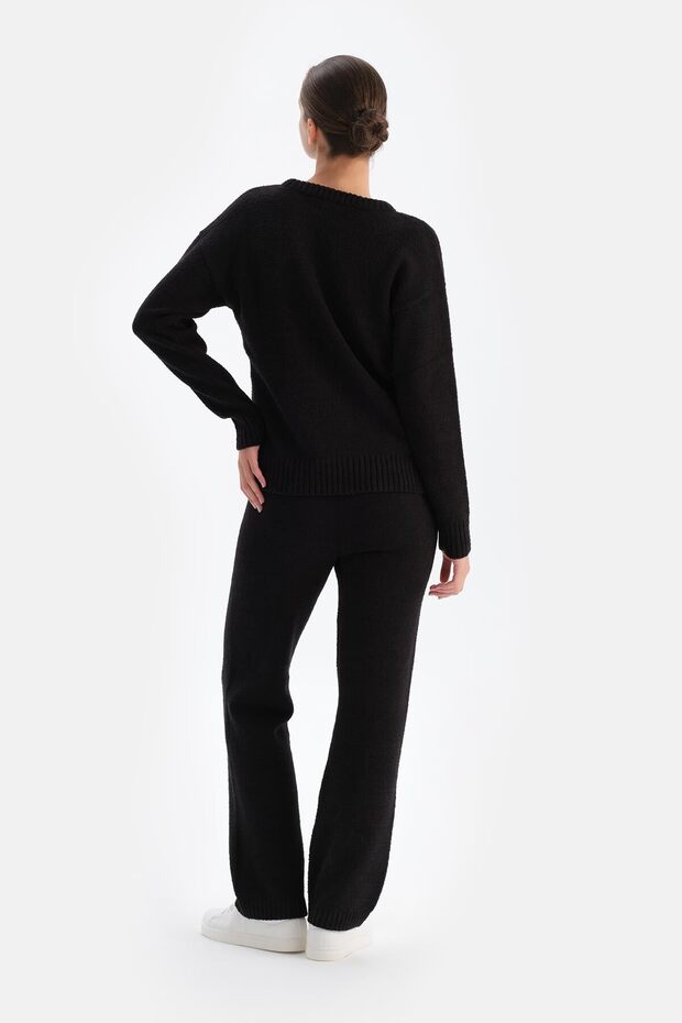 Siyah Polar Pantolon - 2