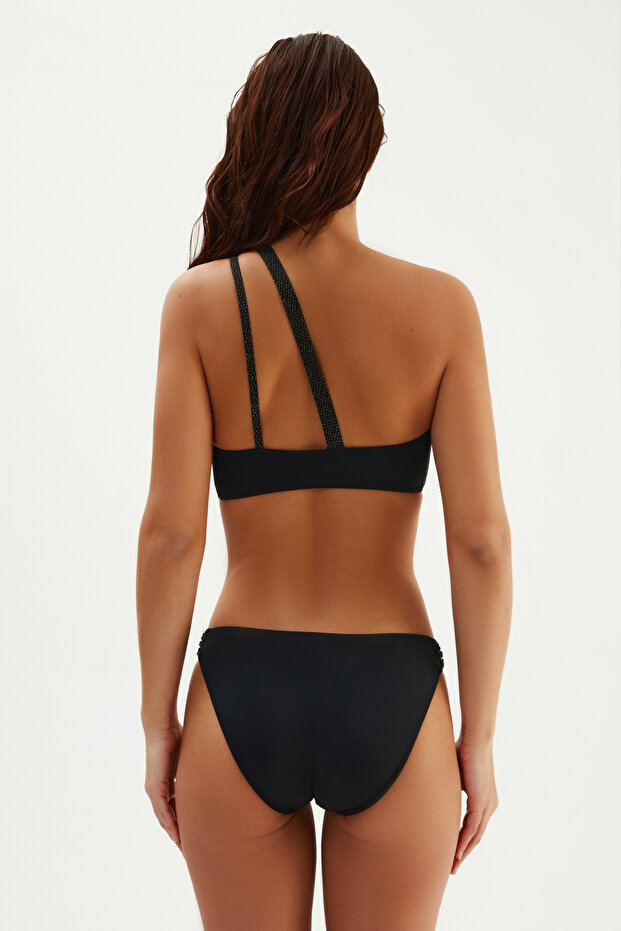 Siyah 2028Esbk Tek Omuz Bikini Tk. - 6