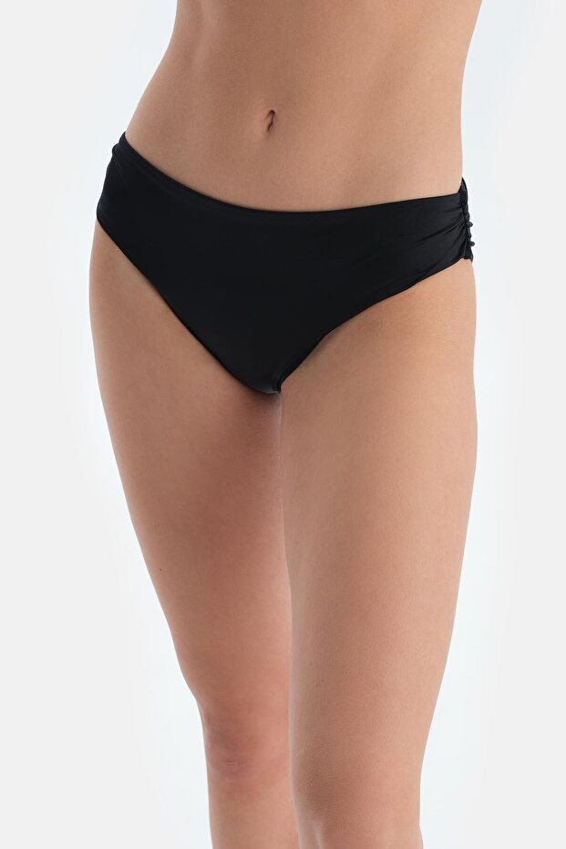 Siyah Orta Bel Bikini Alt - 5