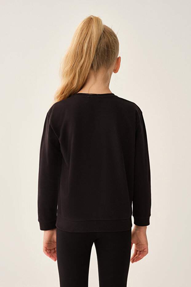 Siyah Sweatshirt - 2