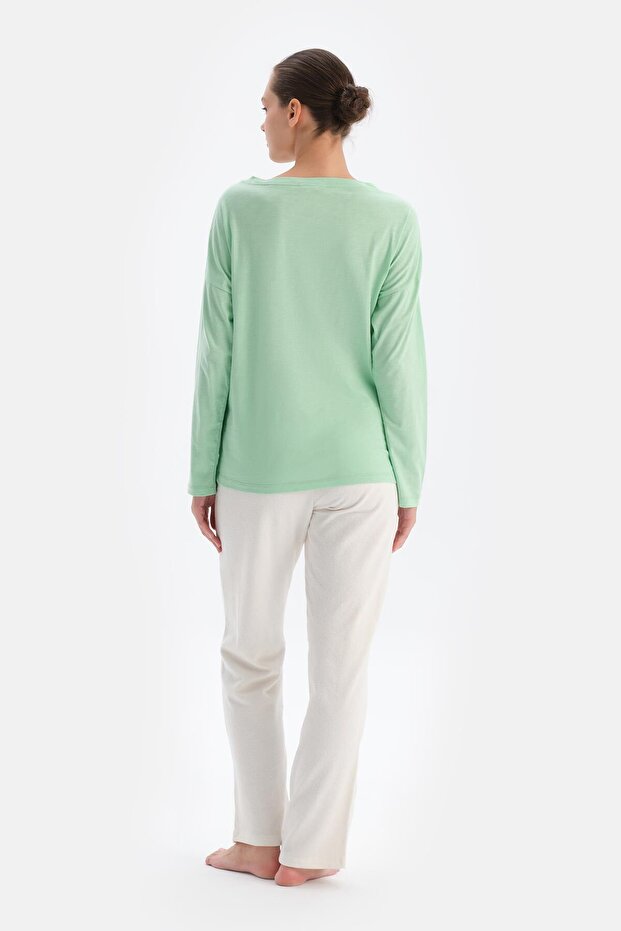 Ekru Kadın Tek Alt - 2