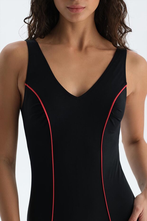 Siyah V Yaka Mayo - 5