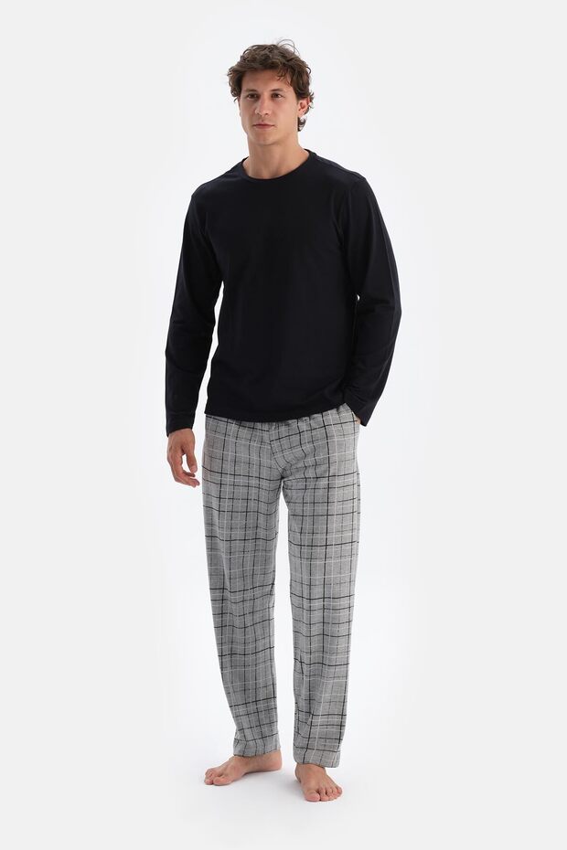 Lacivert Erkek Tek Üst - 4