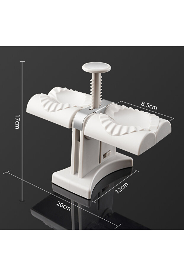 Automatic Dumpling Maker Simple Fast Double Head Dumpling Mold Hand Pressed Pancake Maker - 6