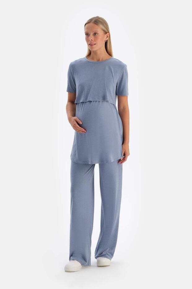 Indigo Modal Hamile Pantolon - 1