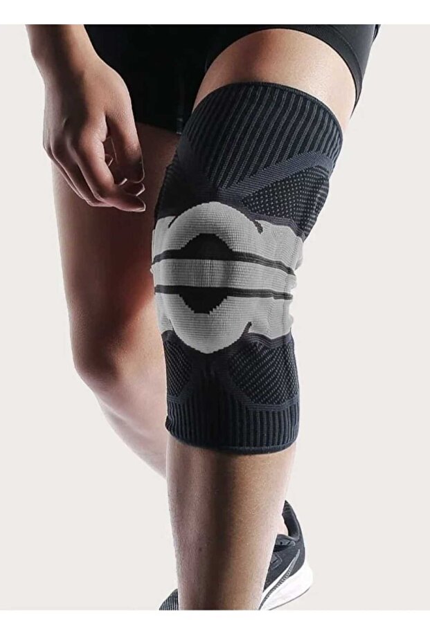 مشد دعم الركبة بتحكم عالي قطعة واحدة - 1