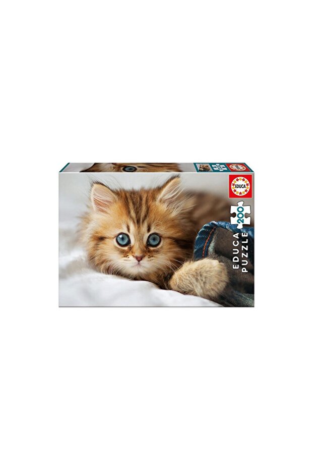 Puzzle - Kitten, 200 piese - 1
